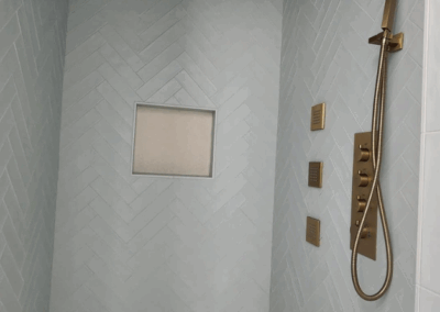 fixture installation shower panel