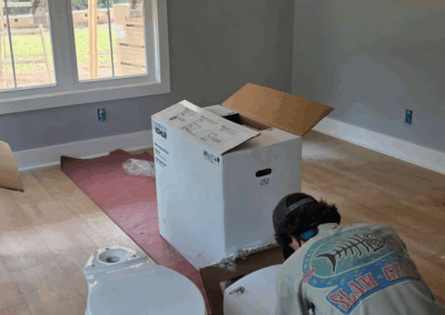 new construction toilet rebuild