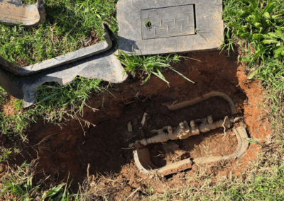 repairing broken water pipes