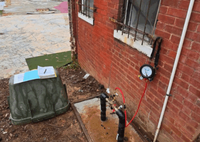 skatepark sewer line installation