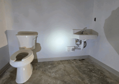 skatepark toilet sink installation